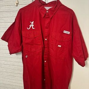 Columbia Men's Alabama Shirt with Logo Sz XL